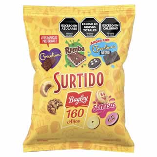 Galletitas Dulces Surtido Bagley 400g