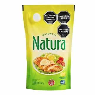 Mayonesa NATURA Pouch 475 Gr